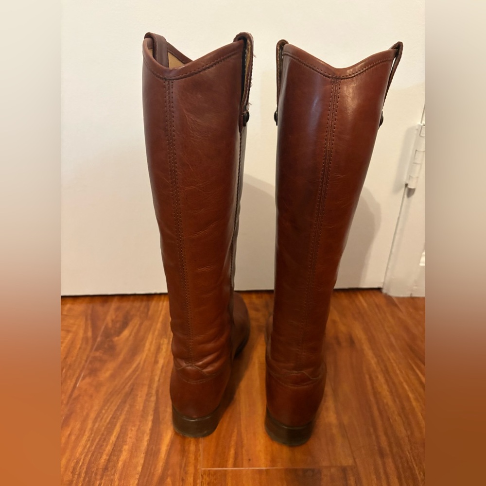 Frye Melissa Button Riding Boot - Picture 2 of 6